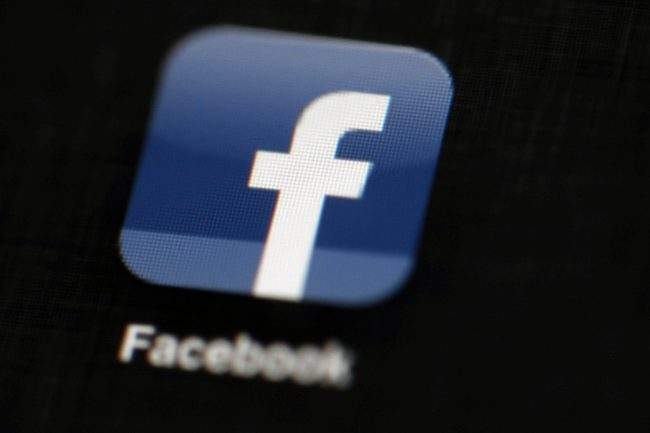 In this May 16, 2012, file photo, the Facebook logo is displayed on an iPad in Philadelphia. 