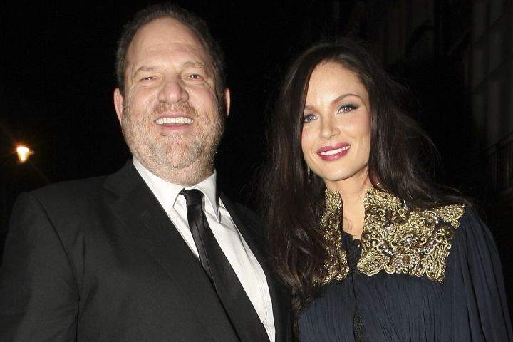 Harvey Weinstein and Georgina Chapman.