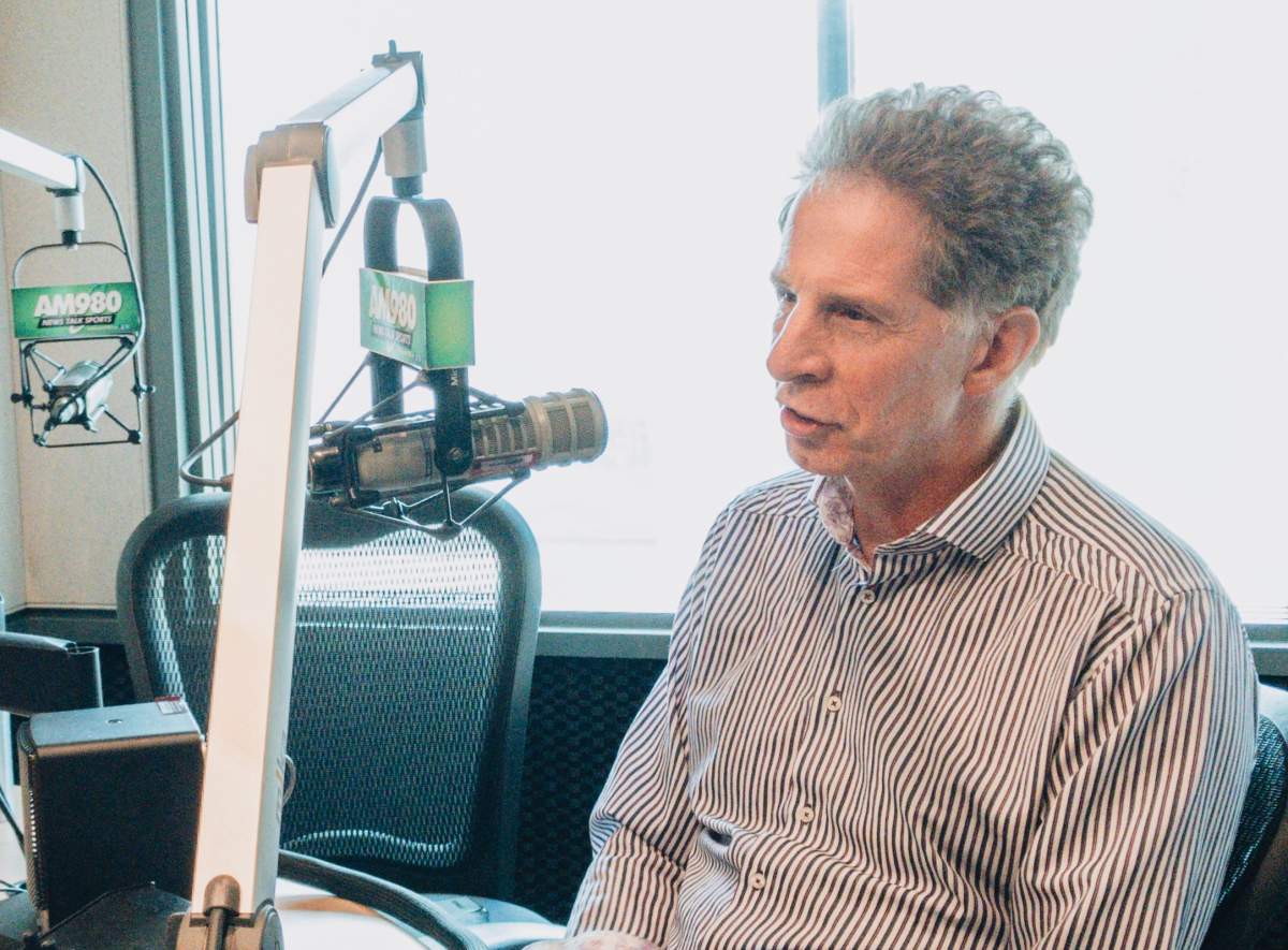Paul Hubert speaking on The Andrew Lawton Show on Oct. 26, 2017.