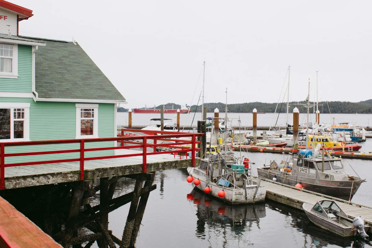 Cow Bay Marina in Prince Rupert.