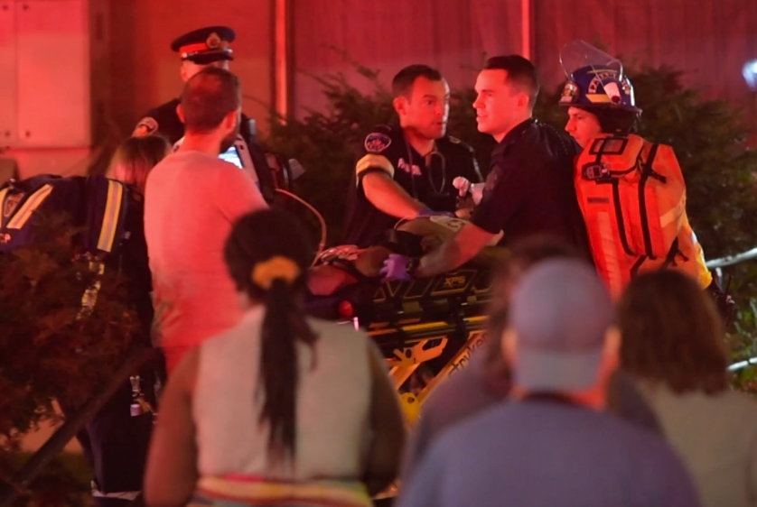 Emergency units respond to a fatal fire at 95 Hess St S in Hamilton.