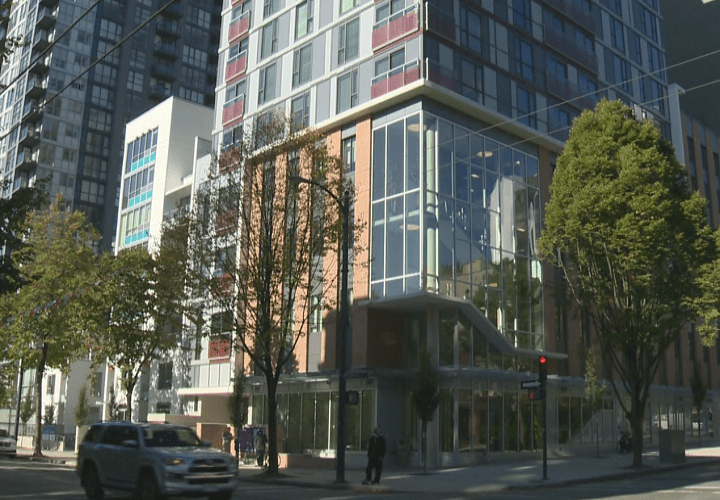 The City of Vancouver is unveiling an affordable homes project located along the 1100 block of Seymour Street.