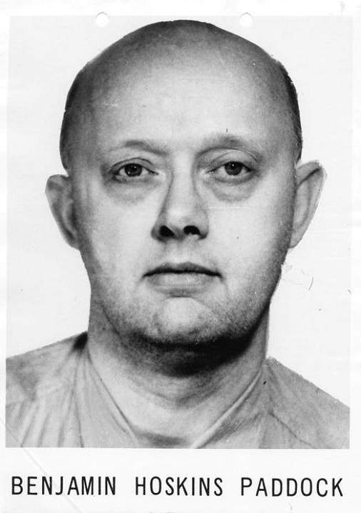 Benjamin Hoskins Paddock, the father of Route 91 music festival gunman Stephen Paddock, is seen in an undated photo from the FBI’s Most Wanted Fugitives archives.
