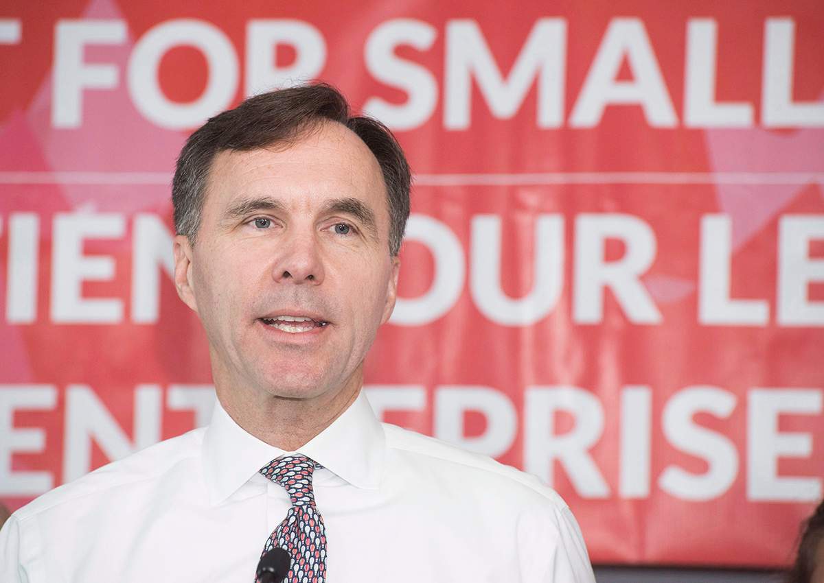 Minister of Finance Bill Morneau.