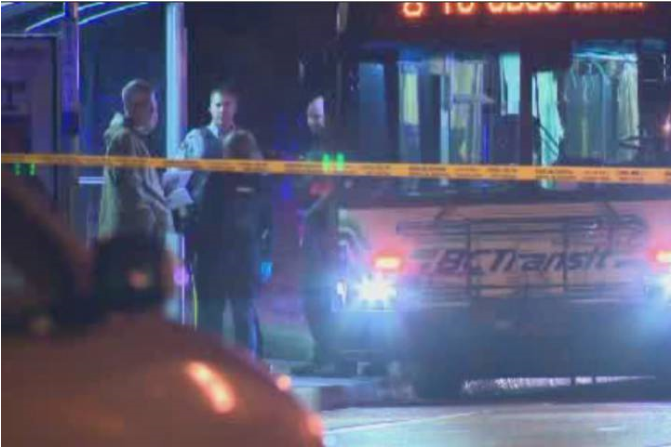 Moment of silence for man murdered on Kelowna transit bus - image