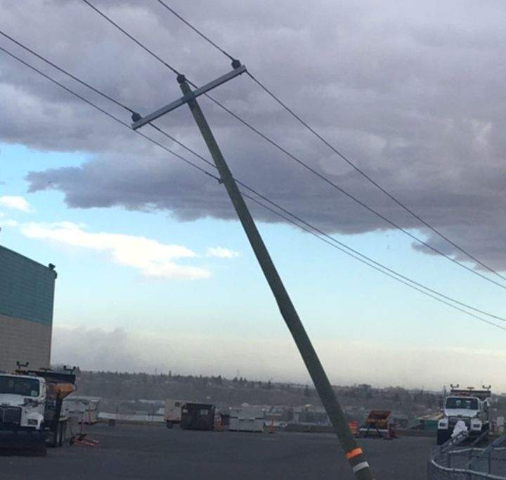 Calgary is cleaning up after a windstorm swept through the city Oct. 17, 2017.