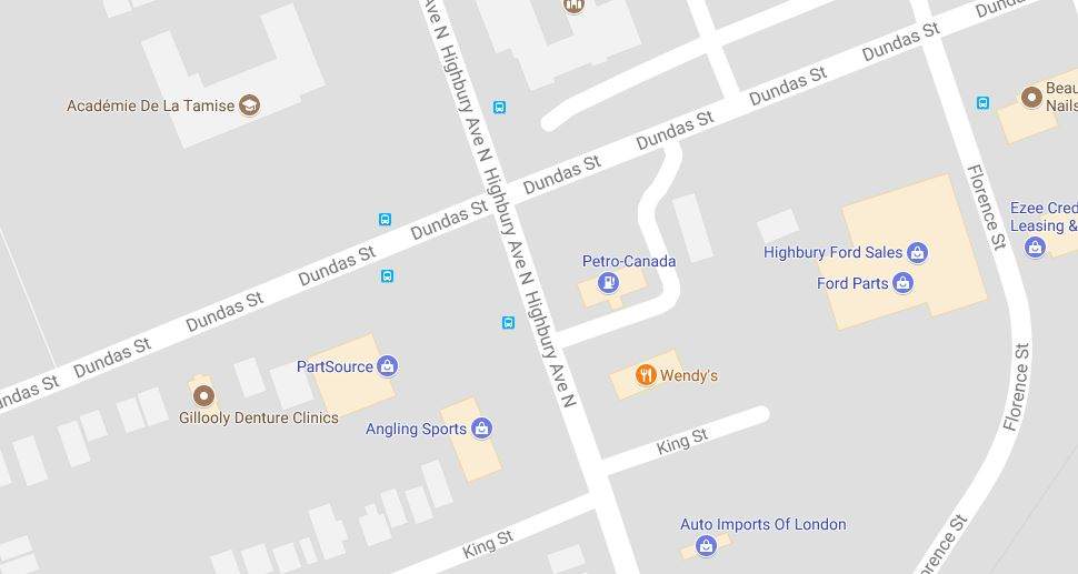 London police responded to an armed robbery at a gas station on Dundas St. near Highbury Ave. on Oct. 14, 2017.