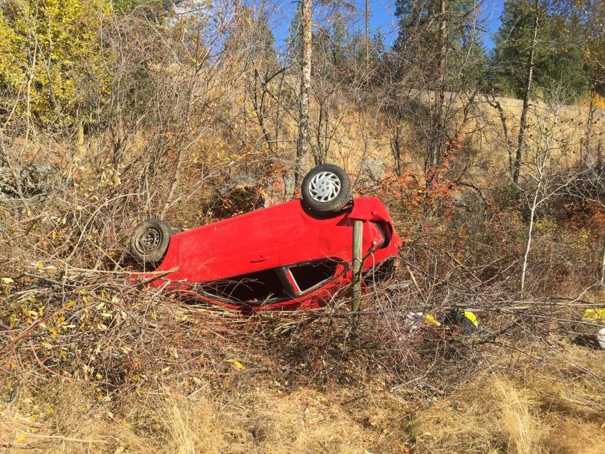 Miraculous discovery of car crash victim trapped for 16 hours in the south Okanagan - image