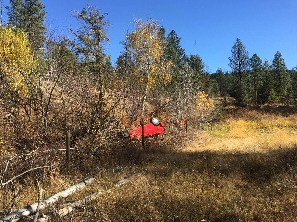 Miraculous discovery of car crash victim trapped for 16 hours in the south Okanagan - image