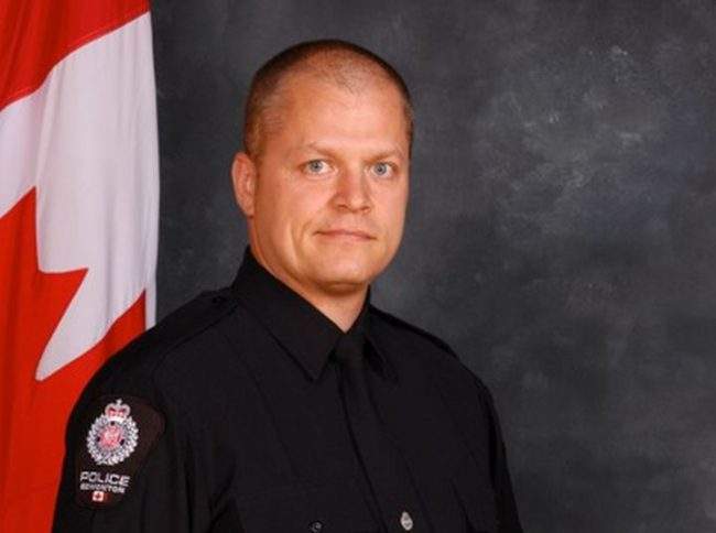 A file photo of Const. Mike Chernyk.