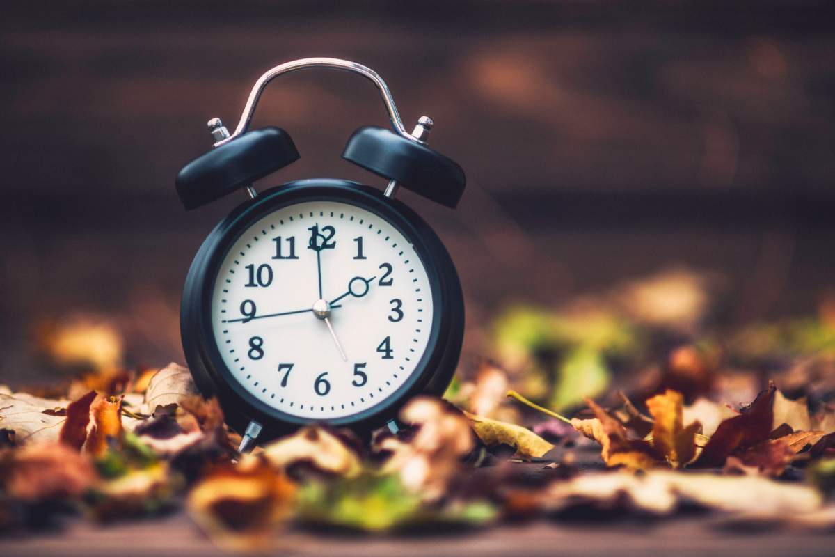 The first weekend in November is when many Canadians will be changing their clocks.