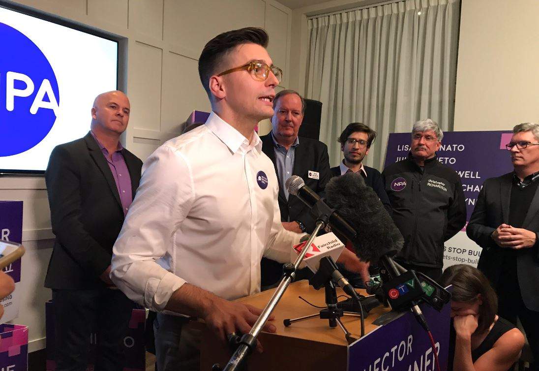 Coun. Hector Bremner was disqualified as a potential mayoral candidate by the NPA earlier this week.
