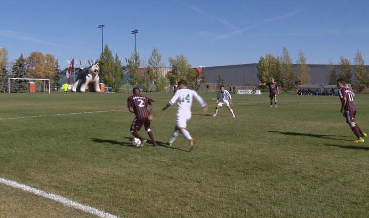 The Saskatchewan Huskies men’s soccer team hosted the MacEwan Griffins Thursday in Canada West action.