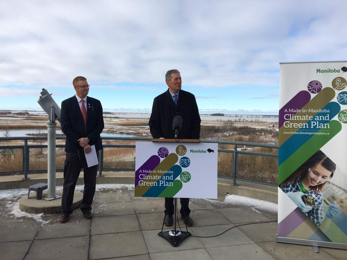 Manitoba Premier Brian Pallister introduced his plan for a carbon tax in October.