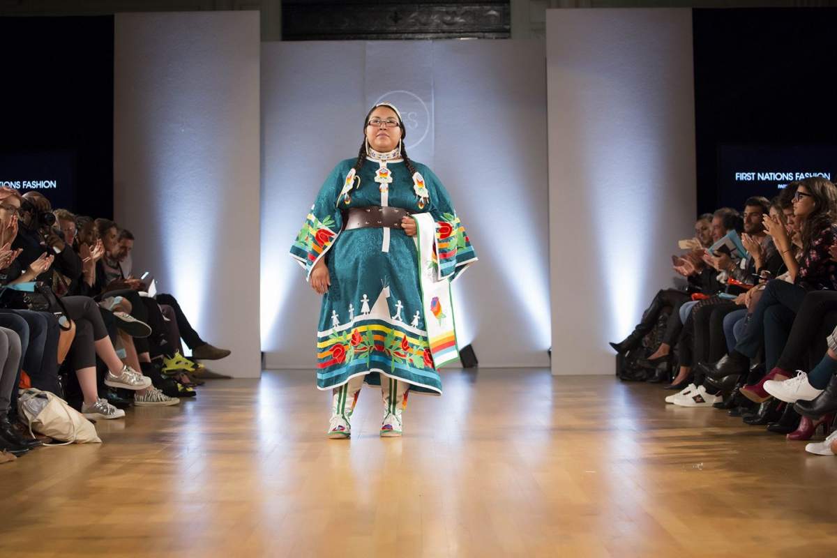 Jill Setah at the Oxford Fashion Studio show Sept. 28, Paris, France. 