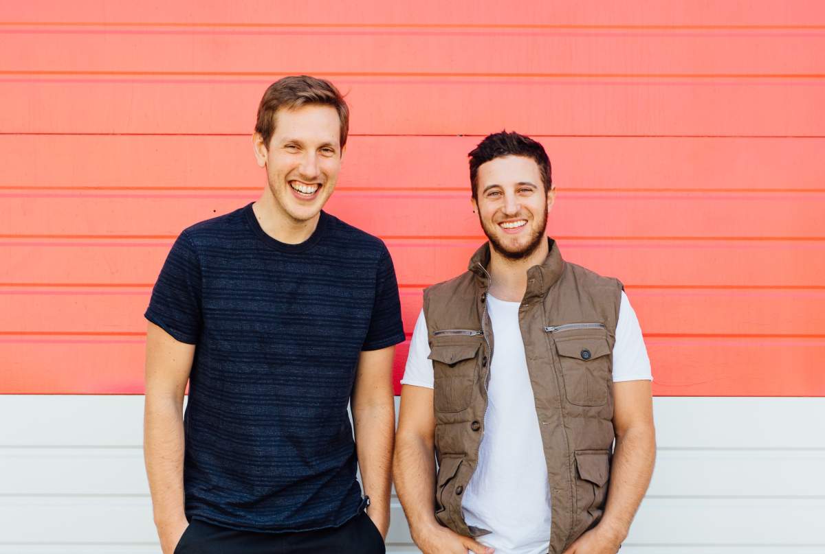Juice Truck founders Zach Berman (left) and Ryan Slater (right).