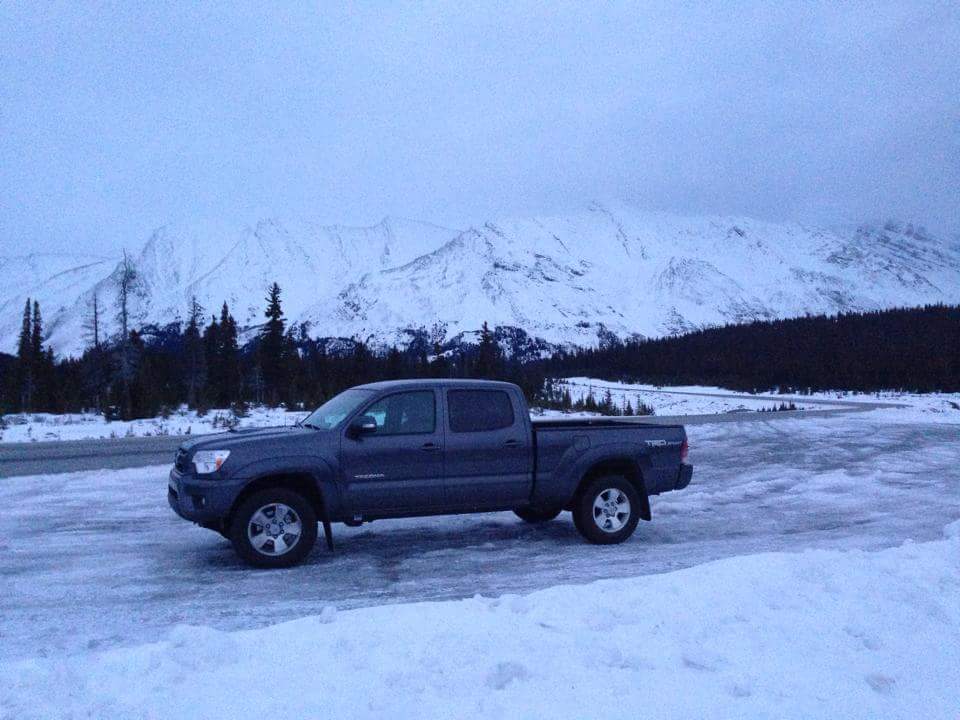 Photo of Beeson\’s Toyota Tacoma truck.