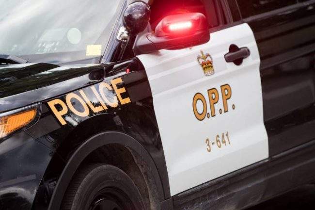 OPP are investigating after a collision took place around 3:30 p.m. Friday northeast of London.