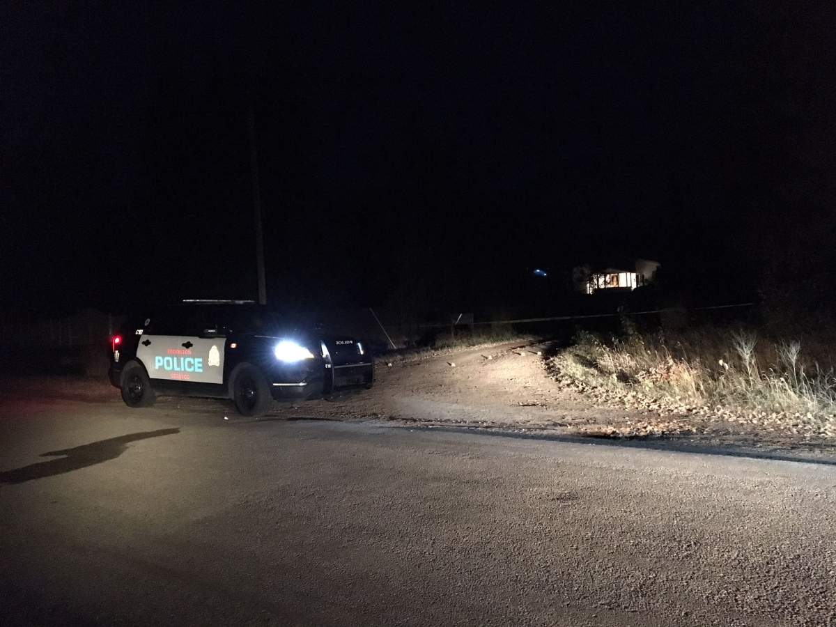 ASIRT is investigating after a suspect was shot by a police officer in southwest Edmonton, Wednesday, Oct. 4, 2017. 