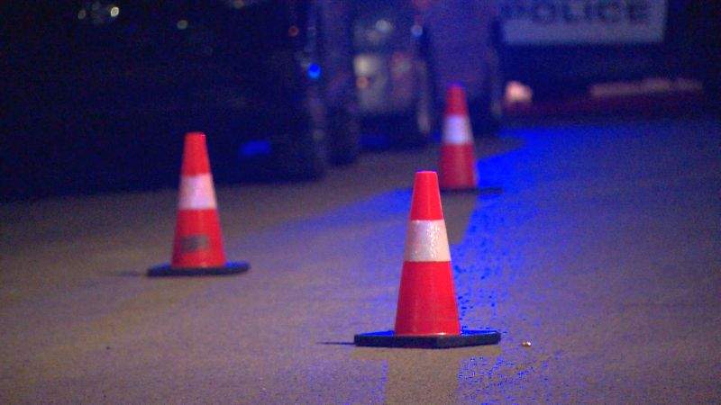 Calgary police investigate a shooting in the 1500 block of 4 Street N.E. at around 7 p.m. on Tuesday, Oct. 10, 2017.