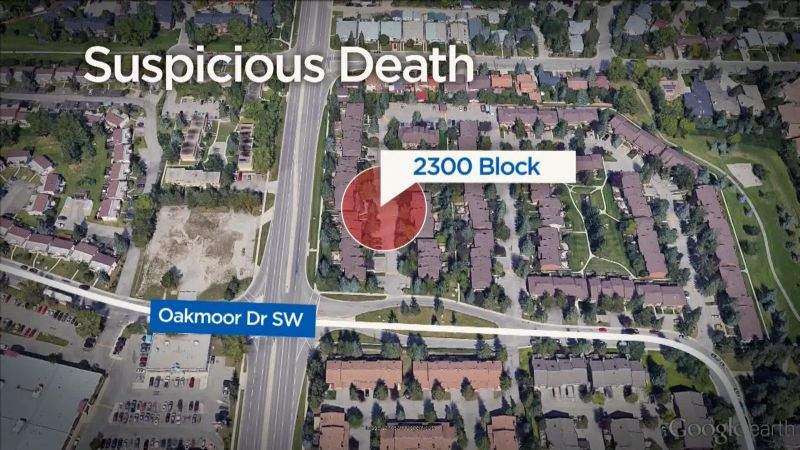 At approximately 4:45 p.m., on Sunday, Oct. 15, 2017, police were called to a residence in the 2300 block of Oakmoor Drive S.W., after a man was found deceased inside the home by a family member.