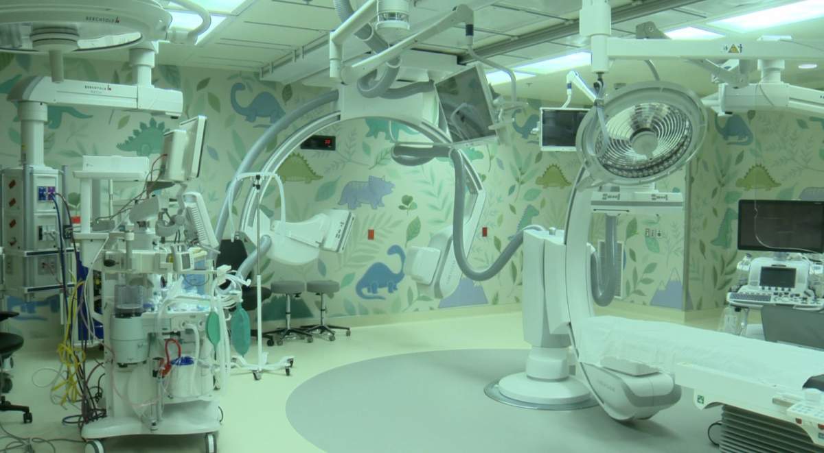 There are more than 200 murals painted in the new Teck Acute Care Centre.