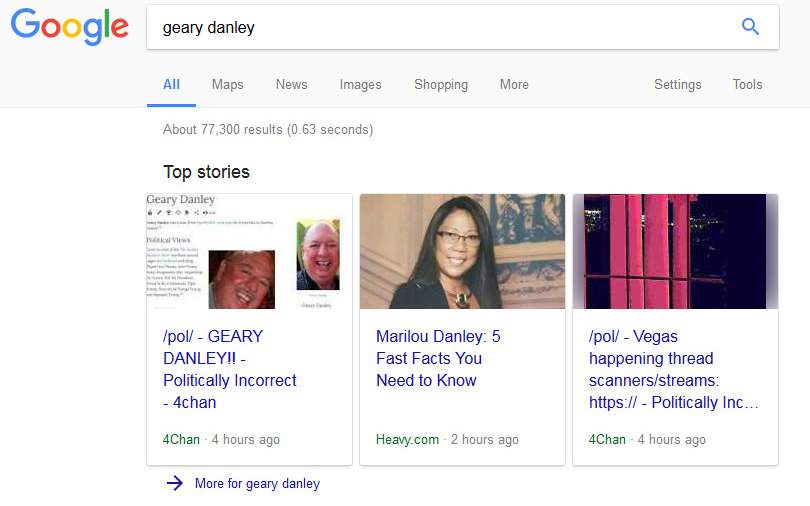 An innocent man was accused of a mass murder, and Google's algorithms amplified the claim. 