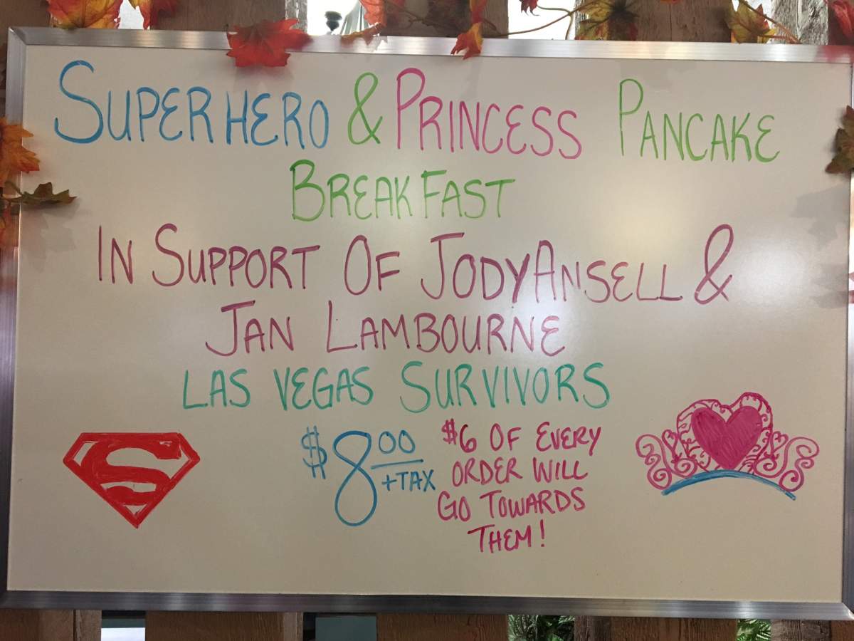 Fundraiser for two Manitobans shot in Las Vegas on October 1.