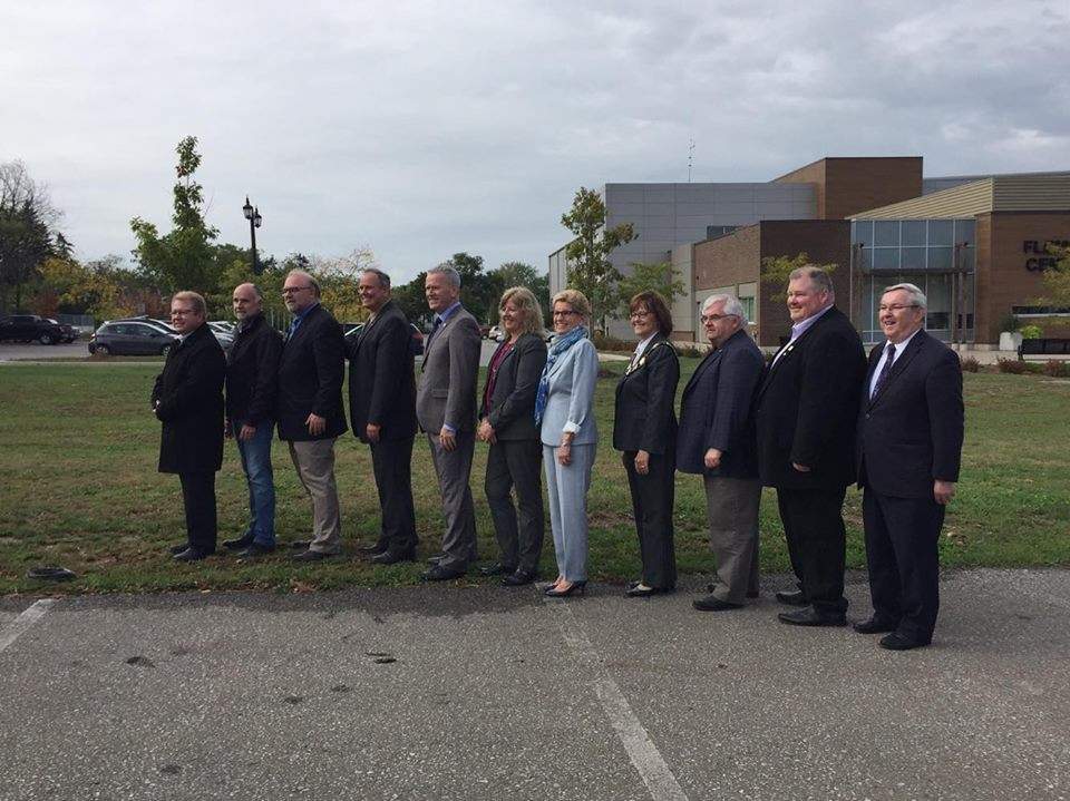 Premier Kathleen Wynne announces Niagara will receive up to $6.9 million to retrofit social housing units.