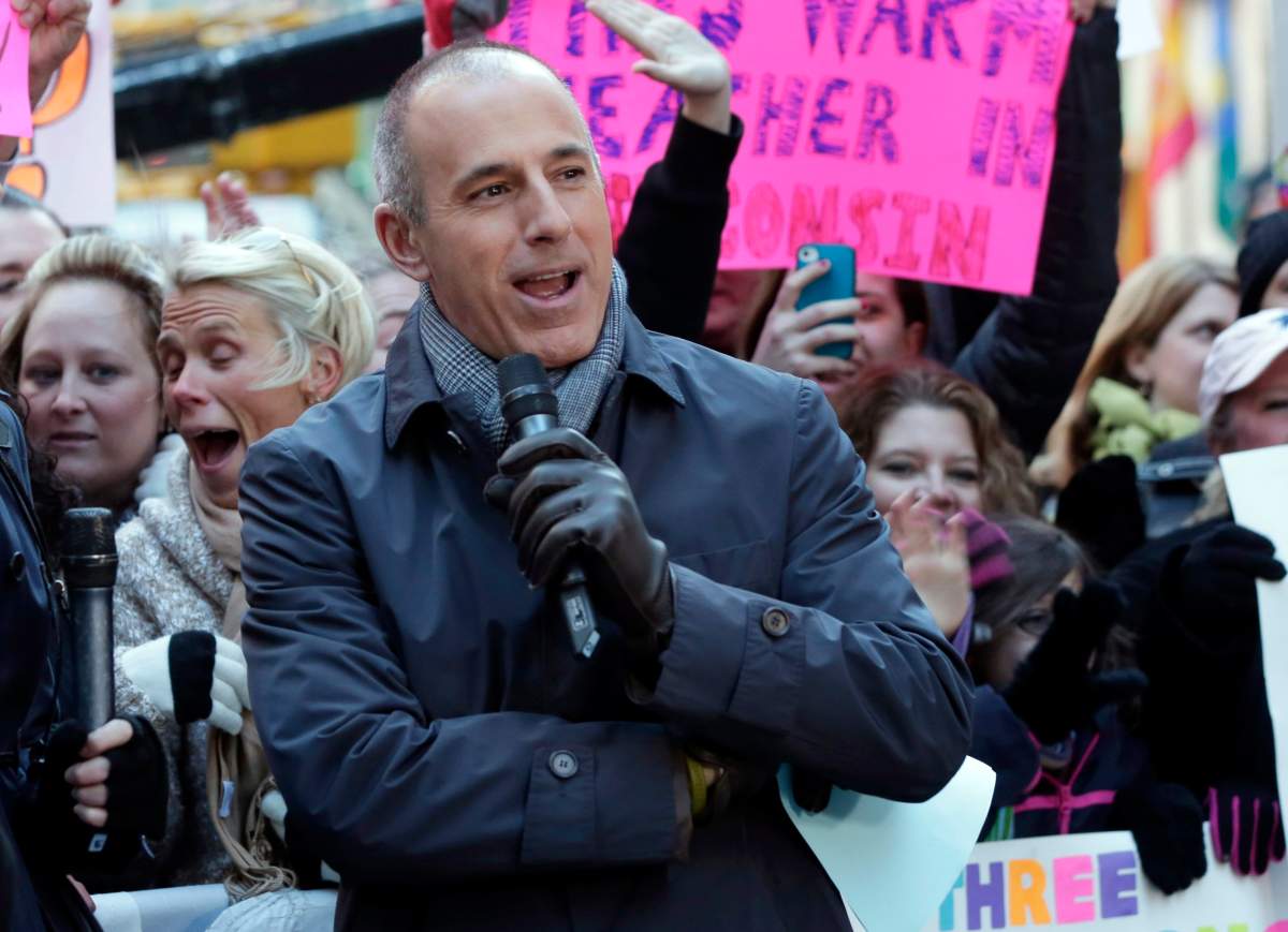 NBC has fired Matt Lauer who has anchored the Today show for two decades.