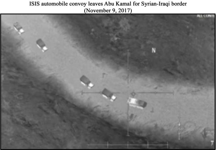 Russia shared this screenshot of a video game, alleging that the U.S. and Islamic State are working together.