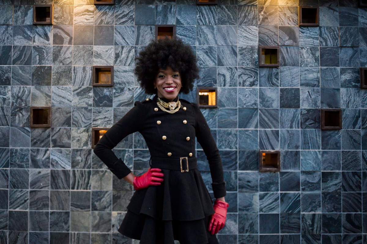 Biko Beauttah poses for a portrait in Toronto, on Saturday, November 11, 2017. 