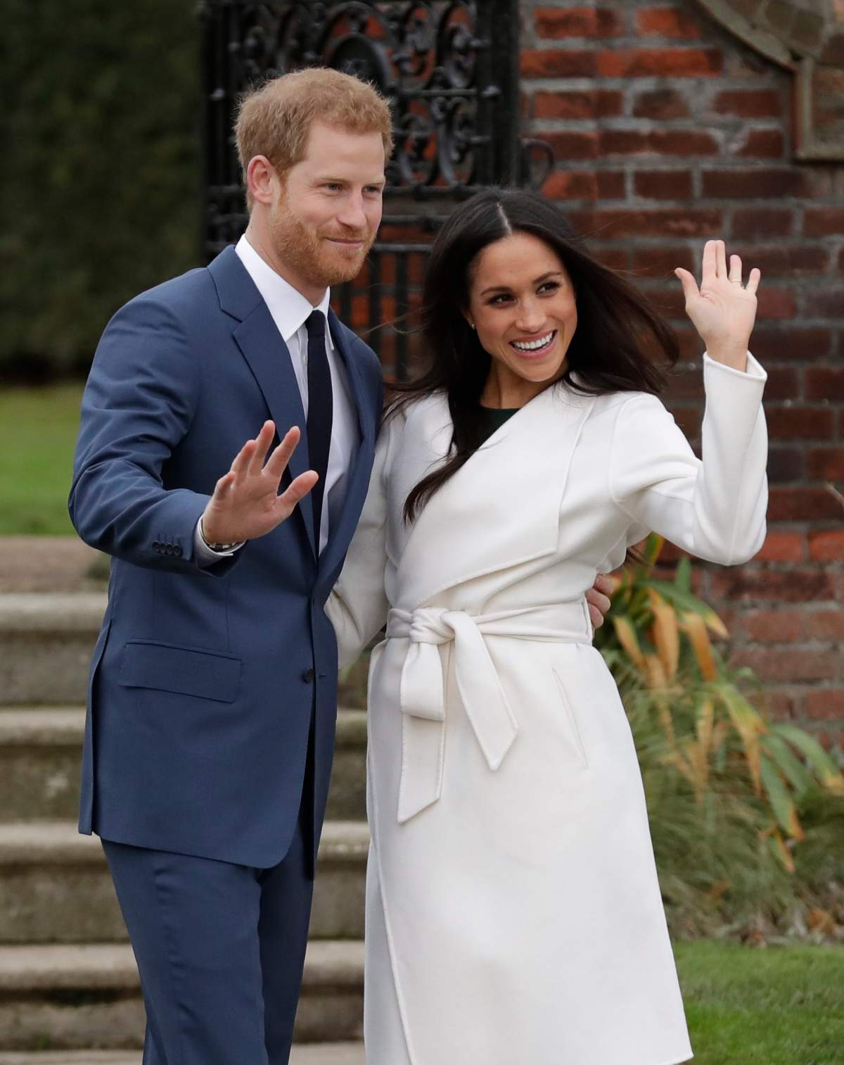 Prince Harry, Meghan Markle appear together for first time as engaged couple - image
