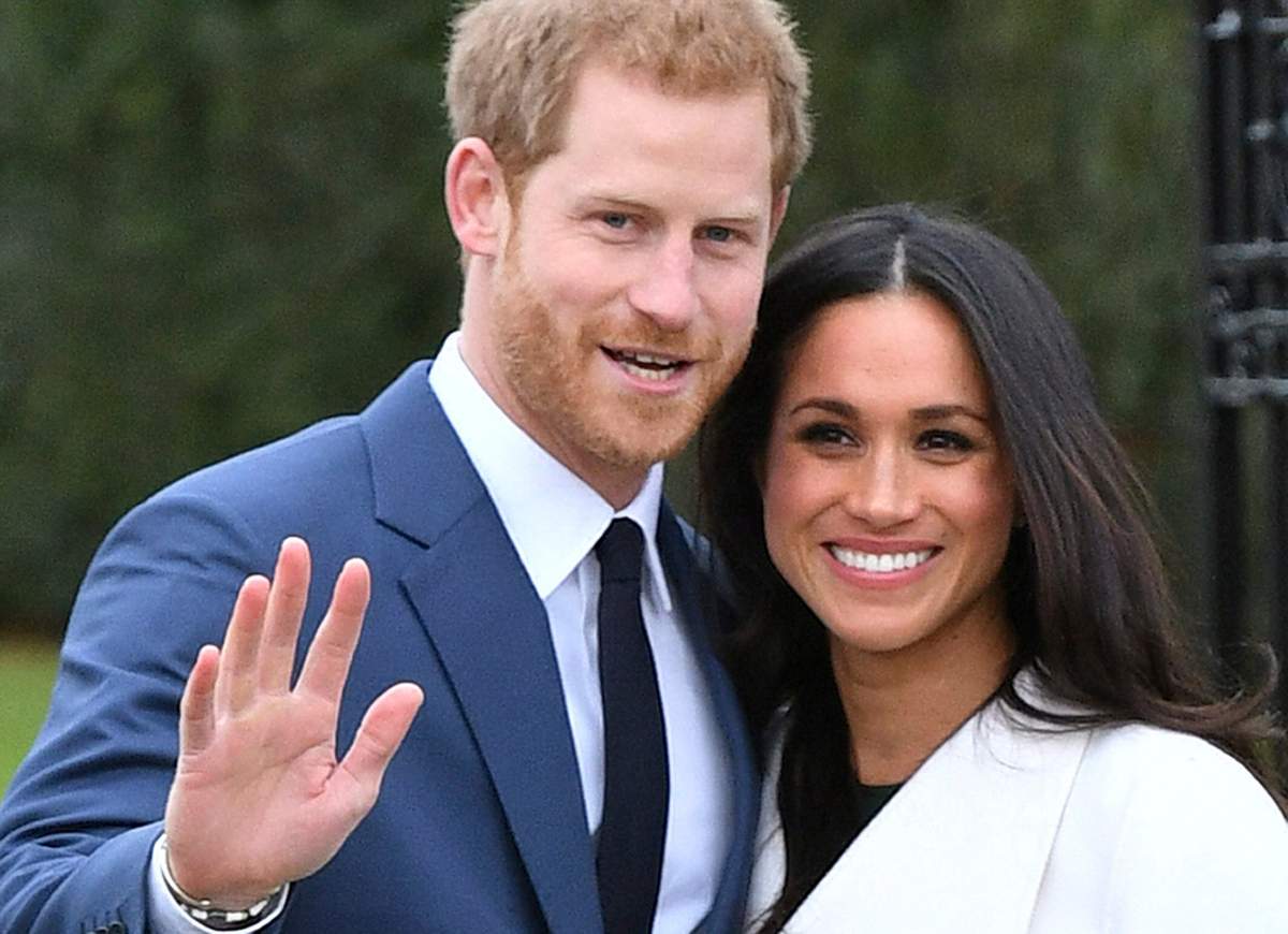 Prince Harry, Meghan Markle appear together for first time as engaged couple - image