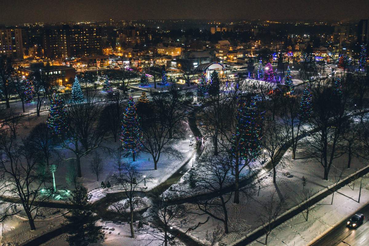 Victoria Park in December 2016