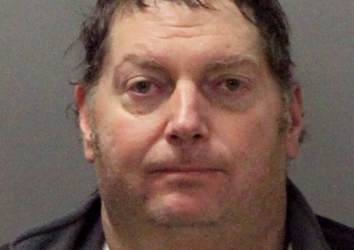 This Nov. 26, 2017 photo released by the Santa Clara Police Department shows Tracy Michael Mapes, 55, of Sacramento, Calif.