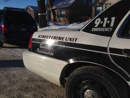 Winnipeg police arrested four people Sunday after a daytime carjacking.
