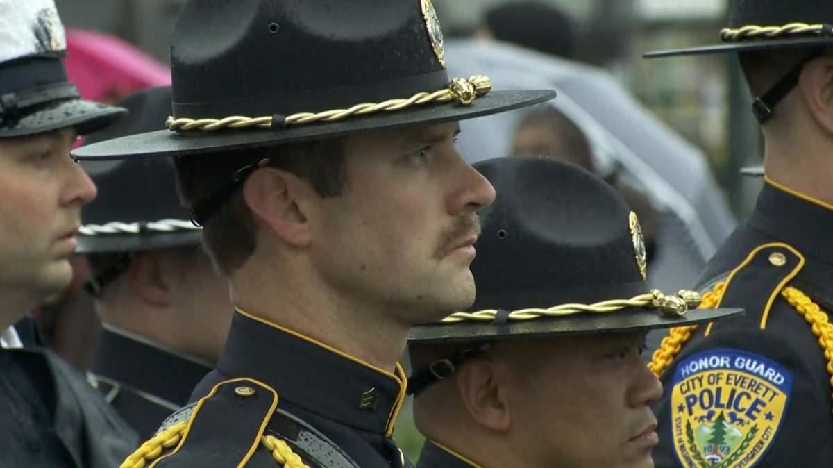 In pictures: Emotional memorial for fallen Abbotsford officer John Davidson - image