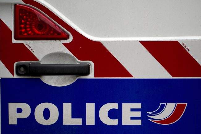 File photo of a Paris police van.