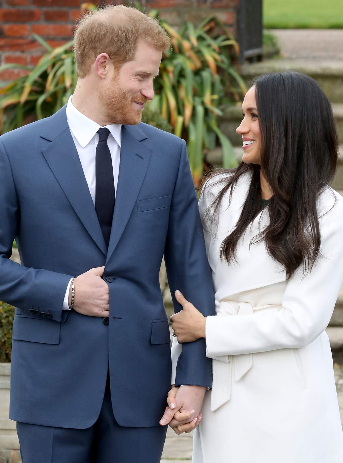 Prince Harry, Meghan Markle appear together for first time as engaged couple - image