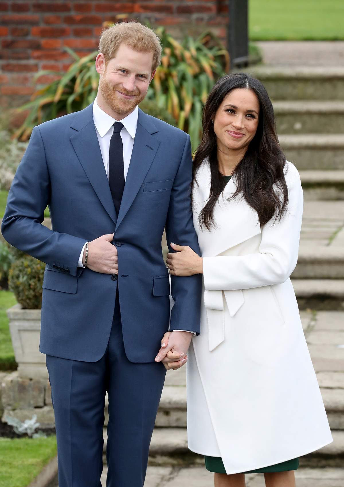 Prince Harry, Meghan Markle appear together for first time as engaged couple - image