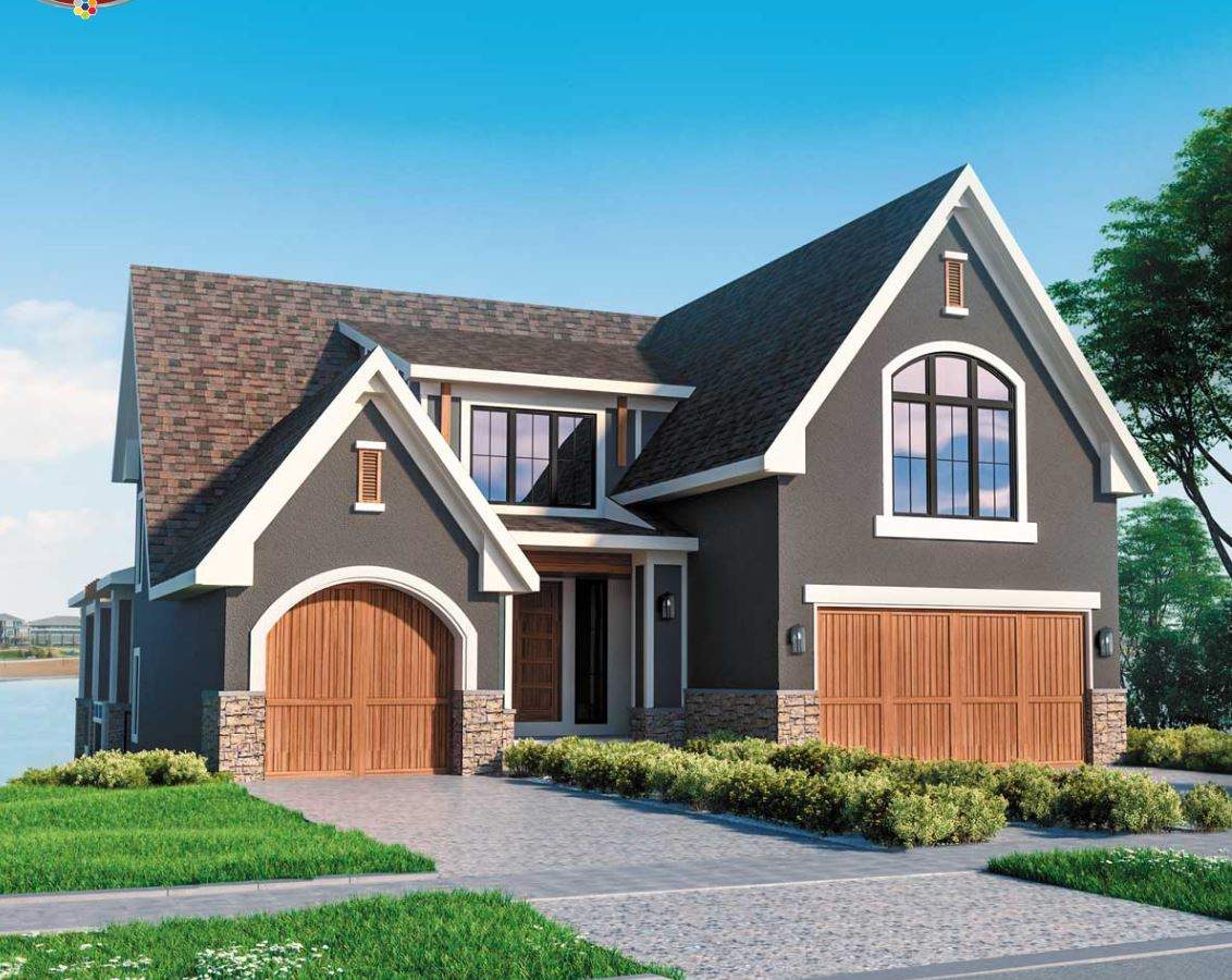 The grand prize in the 2017 Calgary Hospital Home Lottery draw, a $2.4 million Mahogany showhome plus $25,000.