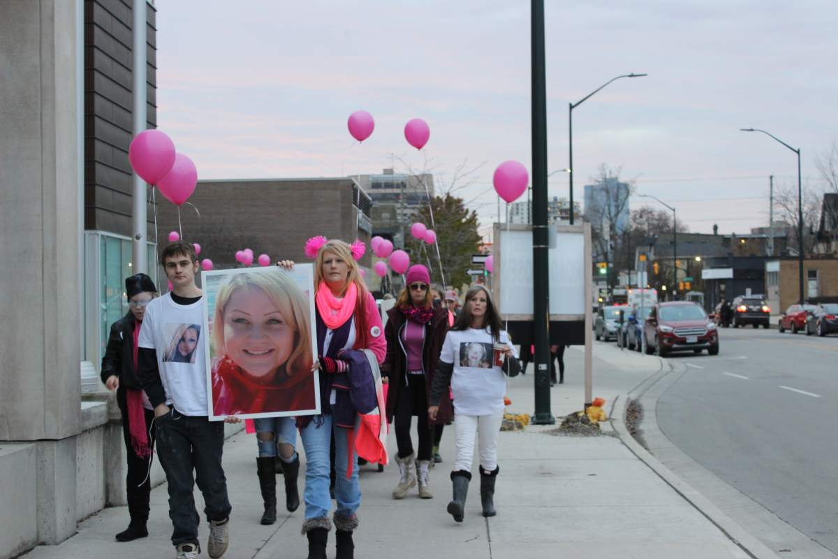 Friends and family organized a March for Josie, with the help of SafeSpace London. 