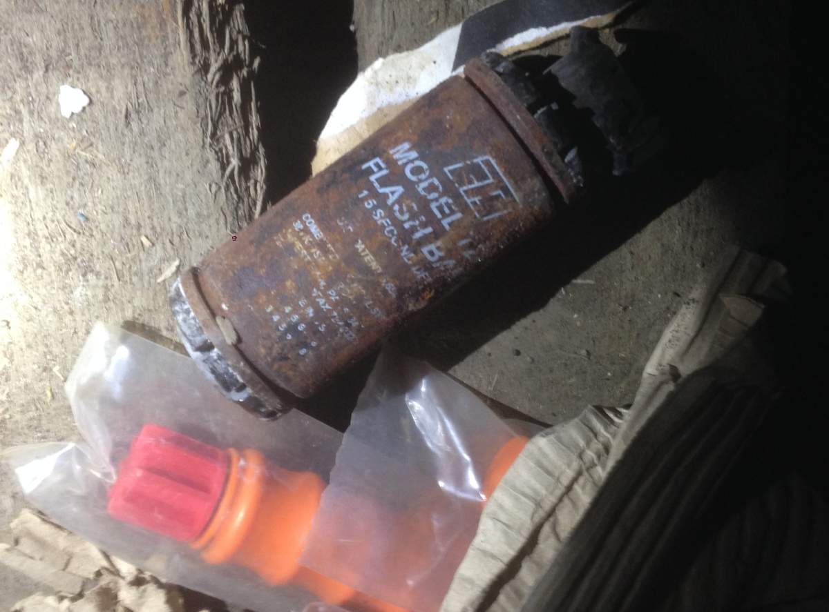 Cape Breton Regional Police believe the flares were stolen from a commercial property in North Sydney, N.S.