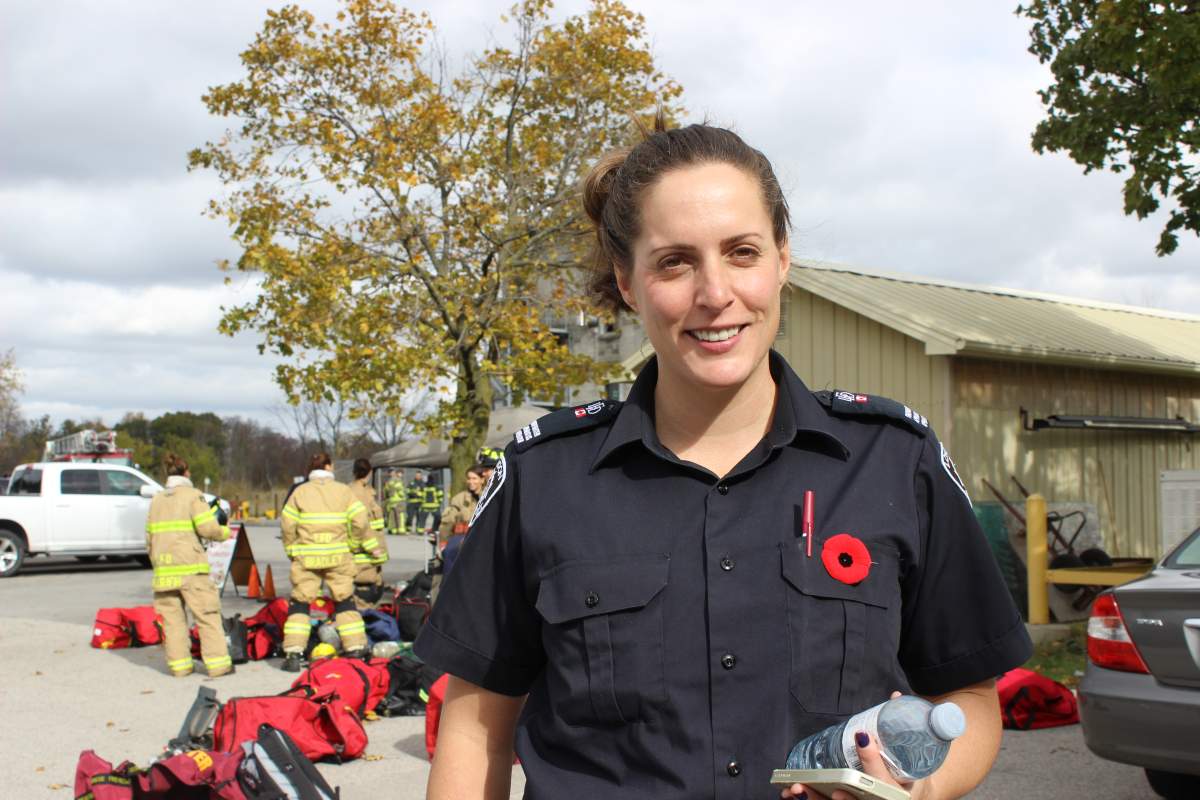 WFSO Board member and London Fire Department firefighter Allison Vickerd says the conference provides a unique training atmosphere.