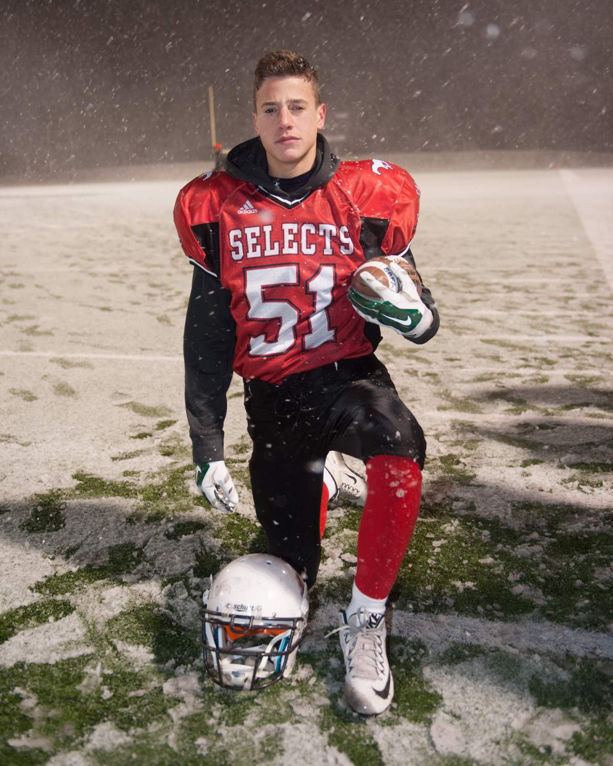 Matthias Mailer in 2015 as a member of the Calgary Selects team.