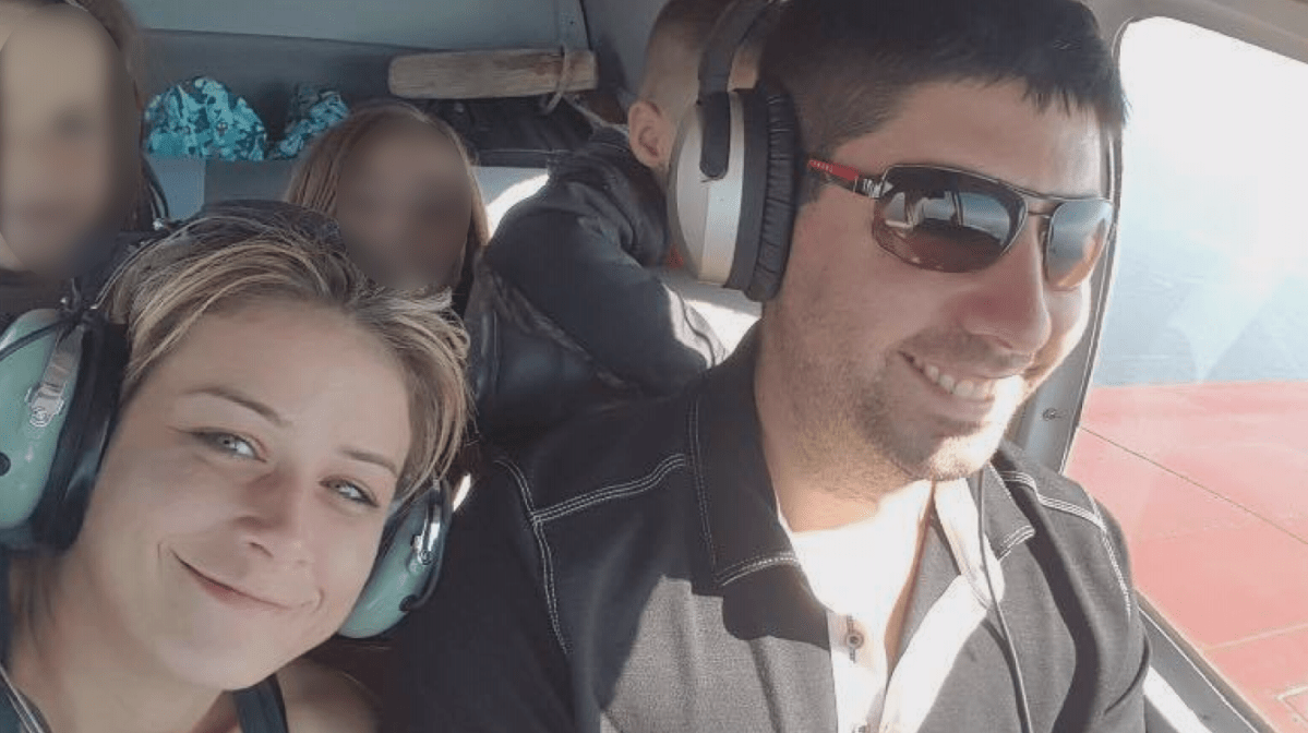 Dominic Neron and his girlfriend Ashley Bourgeault.