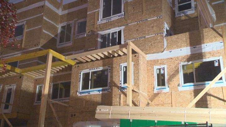 Alberta Occupational Health and Safety is investigating after a worker died after reportedly falling about eight metres off a balcony in Old Strathcona, Edmonton police said Wednesday night.