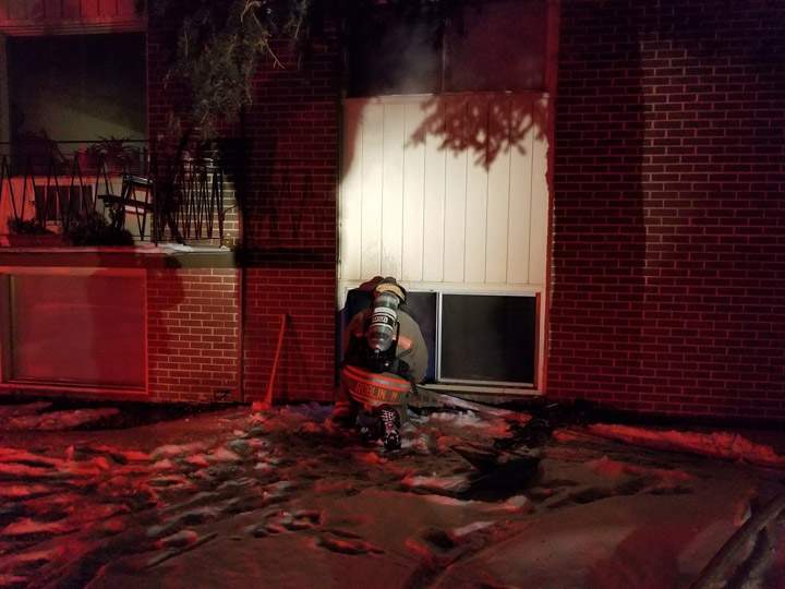 A Saskatoon Fire Department investigator is still trying to determine the cause of an apartment fire.