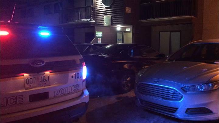 A man told Saskatoon police he was shot in the hand during an alleged home invasion.